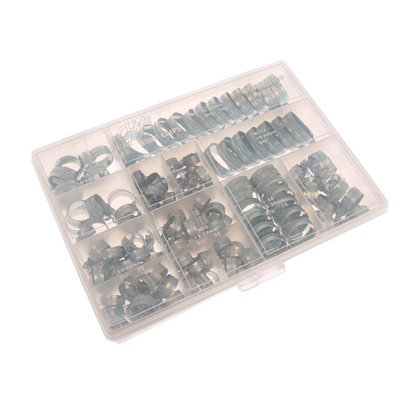 Jubilee Workshop Pack 143 orted Hose Clips (mild Steel) Multi Colour ...