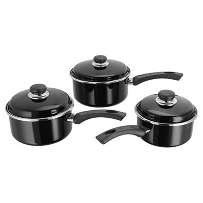 Judge Induction Black 3 Piece Set