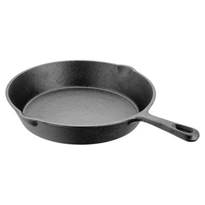 Judge Natural Finish Cast Iron 24cm Skillet Black