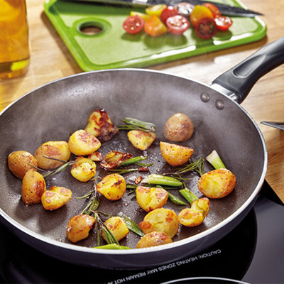 Judge Radiant Black Non-Stick 28cm Frying Pan | DIY at B&Q