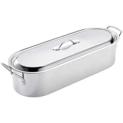 Judge Speciality Fish Poacher 45cm / 7.3L Stainless Steel - Silver