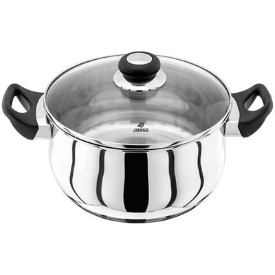 Judge Vista 24cm Casserole With Lid DIY at B&Q