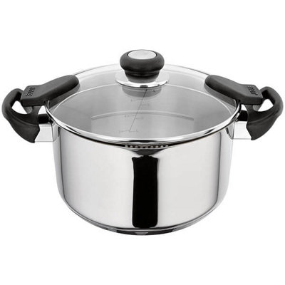 Judge Vista Draining Stainless Steel Cooking Pot 24cm / 4L