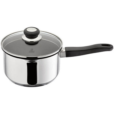 Judge Vista Draining Stainless Steel Non-Stick Saucepan 20cm