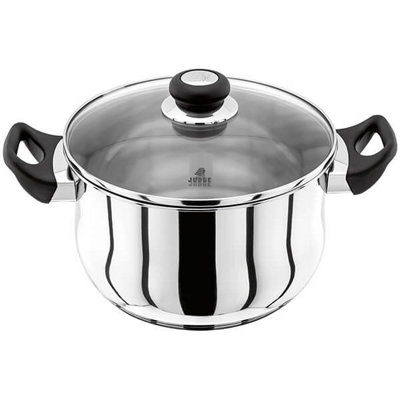 Judge Vista Stainless Steel Stockpot with Twin Handles 24cm 5L