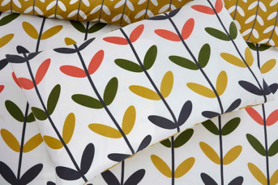 Jules Microfibre Polyester Reversible Duvet Set With Pillowcase - 3