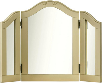 Gold Dressing Table Mirrors and Home Furnishings at B&Q