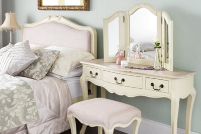 Juliette Dressing Table Set - Champagne