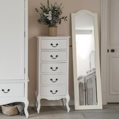 Juliette Large Full Length Leaner Mirror 45x165cm - Champagne