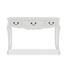 Juliette Shabby Chic Dressing Table- White