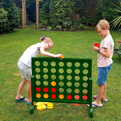ColorBaby 4 Gewinnt Spiel – Brettspiel Für 2 Spieler Ab 5 Jahren, Mit 26 Bällen & Stickern