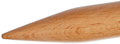 Jumbo Birch: Knitting Pins: Double-Ended: Set of Five: 20cm x 20.00mm