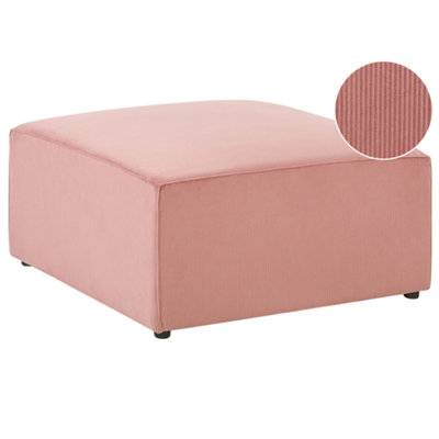 Jumbo Cord Ottoman Pink LEMVIG