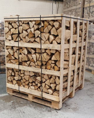 Jumbo Crate Kiln Dried Oak Firewood Logs