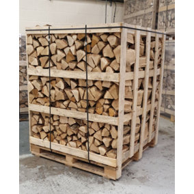 Jumbo Crate Kiln Dried Oak Firewood Logs