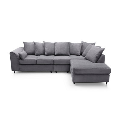 Gray right hotsell facing sectional