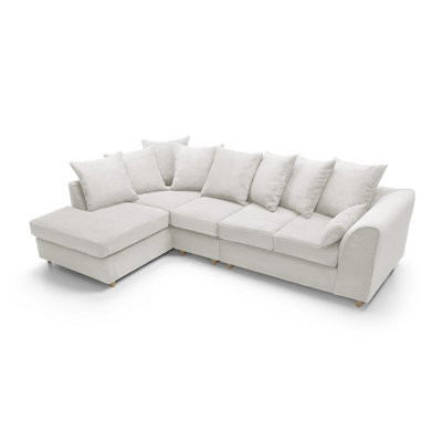 Deep white sectional shop
