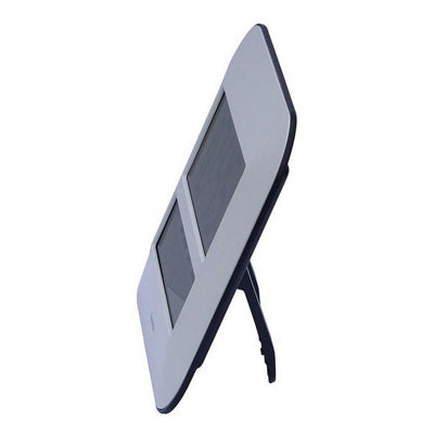 Jumbo LCD Radio Controlled Wall Clock with Temperature and Humidity display YC8050 - 4