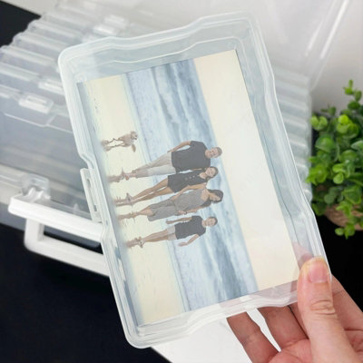 Jumbo Photo Storage Box 1600 4x6 Picture Album Organizer