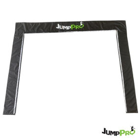 JumpPRO Trampoline Goal (Large) - The Only Trampoline Football Goal in the World