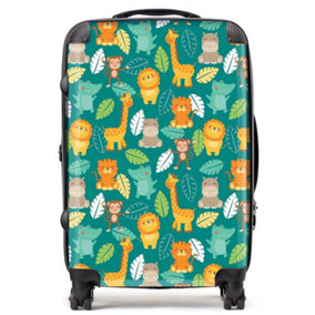 Jungle Animals Suitcase - Medium