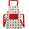 Jungle Forest Owl Bird Kitchen Apron Chef Cooking Baking Novelty Barbecue Craft
