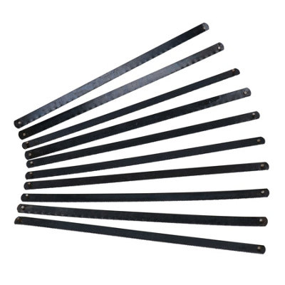 Junior Hacksaw Blades 6" / 150mm Length for Metal Cutting 24 TPI 50 pack