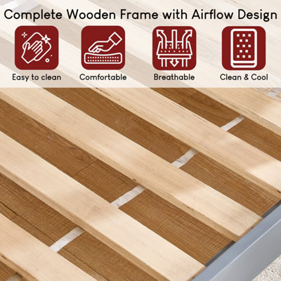 Junior Vida Gemini Grey Detachable Bunk Bed