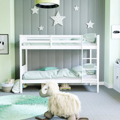 White detachable online bunk beds