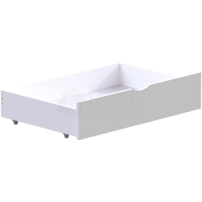 Junior Vida Libra White Wooden Underbed Drawers, Set of 2