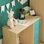 Junior Vida Neptune Blue & Oak 3 Drawer Desk Children Kids Furniture