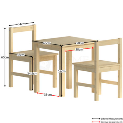 Pintoy junior table and chairs best sale