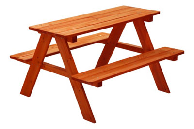 Junior Wooden Garden Picnic Bench