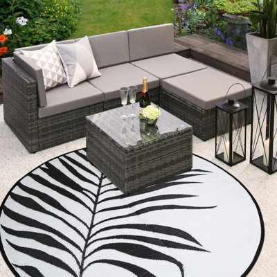 Jupiter - Round Outdoor Rug - Waterproof - 200x200