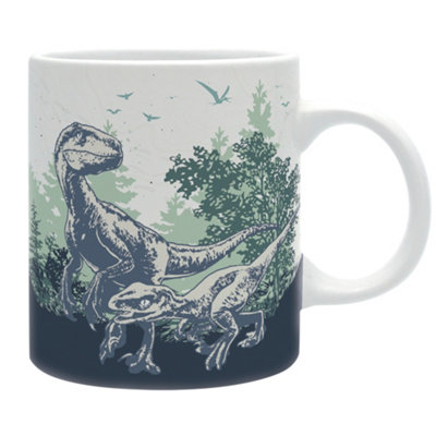 Jurassic Park Jurassic World Raptor Country 320ml Ceramic Mug