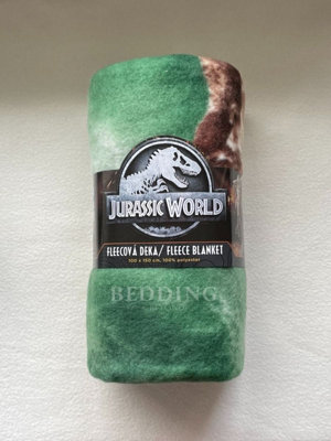 Jurassic world fleece blanket sale