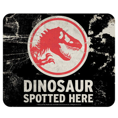 Jurassic World Caution Dinosaur Flexible Mouse Mat