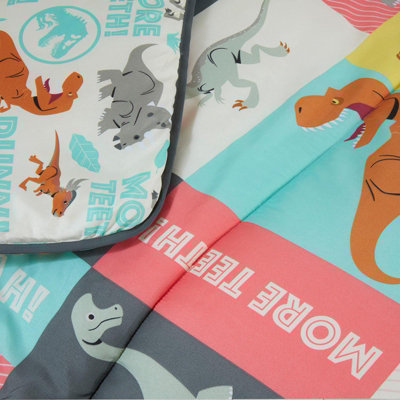 Jurassic World Coverless Duvet Cover Set Kids Bedding Pillowcases - 5