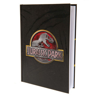 Juric Park Premium Logo A5 Notebook Black/Red (One Size)