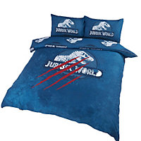Juric World Claws Duvet Cover Set Blue (Double)