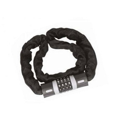 JUST LOCK IT LI1005 High Quality 1m Chain Lock With Combination Padlock 6mmx1m