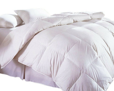 Just So Home Finest Siberian Goose Down Duvet Quilt Ultimate Luxury All Seasons 9 + 4.5 tog (Single)