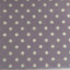 Just So Home Luxury 100% Brushed Cotton Flannelette Duvet Cover Patterned (Lavender Polka Dot, King)