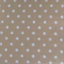 Just So Home Luxury 100% Brushed Cotton Flannelette Duvet Cover Patterned (Natural Polka Dot, King)