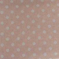 Just So Home Luxury 100% Brushed Cotton Flannelette Duvet Cover Patterned (Pink Polka Dot, King)