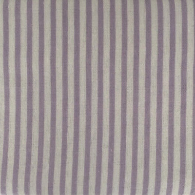 Just So Home Luxury Brushed Cotton Flannelette Pillowcases (Lavender Stripe)