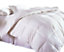 Just So Home Luxury Goose Feather & Down Duvet Quilt 100% Cotton Downproof Cover (Single, 4.5 tog)