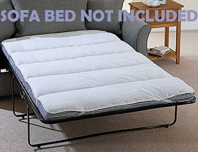 Just So Home Mattress Topper Small Double Pull Out Sofa Bed Size Small Double 122cm x