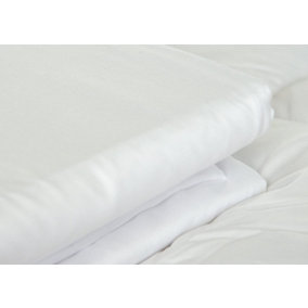 Just So Home Microfibre Easycare Soft Touch Pillowcases (White)