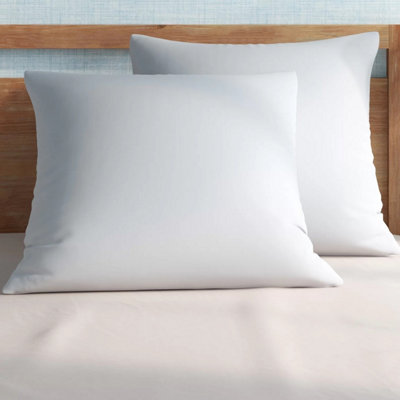 Just So Home Square Euro Continental Luxury Pillows 26" 65cm (Pair)